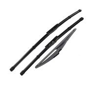 Repuestos Automóviles Compatible Con Civic MK7 3 5 Puertas 2000 2001 2002 2003 2004 2005 24"+14"+12" Juego De Limpiaparabrisas Delantero Trasero Parabrisas Ventana