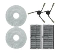 Repuestos compatibles con Dreame X40 Ultra / L40 Ultra Robot Aspirador Accesorios Kit de Reemplazo Cepillo Principal Filtro Mopa Almohadilla(LB-3)