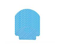 Repuestos compatibles con Ecovacs Deebot OZMO 610 Robot Aspirador Piezas Accesorios Rodillo principal Cepillo lateral Filtro HEPA Paño de fregona(10 Mop)