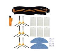 Repuestos Compatibles con LIECTROUX C30B XR500 E30 Compatible Proscenic 800T 820S 820T 830T Robot Aspirador Rodillo Cepillo Lateral Filtro Fregona Trapo(Kit-4)