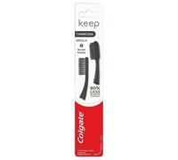 Repuestos de cabezal de cepillo reemplazable Colgate Keep Charcoal, 2 unidades