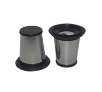 Repuestos De La Cubierta De Acero Inoxidable For La Caja De La Aspiradora Haipa LT 124 LT 127, Accesorios For El Filtro De La Aspiradora De Coche Y Electrodomésticos.(2pcs)