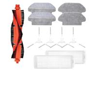 Repuestos for aspiradora robot Xiao-mi Mi Mop 2S / Mop P/Mop Pro / XMSTJQR2S / STYTJ02YM, cepillo lateral principal, filtro HEPA y mopa.(Green)