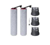 Repuestos for aspiradoras Dreame H14 / H14 Pro / H14 Dual (en seco y húmedo): juego de cepillo giratorio y filtro HEPA, filtración de alta eficiencia.