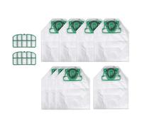 Repuestos for aspiradoras VK200 y FP200, compatibles con Vorwerk y Kobold. Bolsa de repuesto for aspiradora (8 bolsas + 2 filtros)