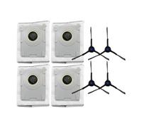 Repuestos For Bolsa De Basura Y Cepillo Lateral For Aspiradora Robot Inteligente, Compatibles Con Ecovacs, Deebot Y Mini Barredora. Bolsa De Repuesto For Polvo.(C)