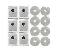 Repuestos For Bolsa De Basura Y Cepillo Lateral For Aspiradora Robot Inteligente, Compatibles Con Ecovacs, Deebot Y Mini Barredora. Bolsa De Repuesto For Polvo.(E)