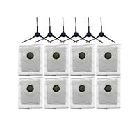 Repuestos For Bolsa De Basura Y Cepillo Lateral For Aspiradora Robot Inteligente, Compatibles Con Ecovacs, Deebot Y Mini Barredora. Bolsa De Repuesto For Polvo.(G)