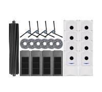 Repuestos for bolsa de polvo, filtro, paño de fregona y cepillo lateral principal, compatibles con Ecovacs Deebot X2 omni / X2 Pro / X2, accesorios for aspiradoras robot.(21pcs)