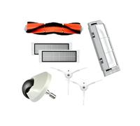 Repuestos for cepillo lateral principal, filtro y rueda, compatibles con Xiaomi Mi Robot Vacuum (1.ª generación, 2.ª generación, 1S) y Roborock SDJQR01RR/SDJQR02RR/SDJQR03RR.