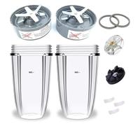 Repuestos For Cuchillas Extractoras, Compatibles Con NutriBullet, Accesorios For Licuadoras De 600 W Y 900 W, Ligeras Y Portátiles.