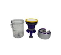 Repuestos for depósito de polvo con filtro ciclónico y filtro MIF, compatible con aspiradora antiácaros Jimmy JV35(Dust Cup)
