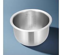 Repuestos for el recipiente interior de la olla arrocera de 5 L, revestimiento universal de 316 L sin recubrimiento. Compatible con Tiger. JBA-S18W, JBA-T18W, JBA-T18U, JBA-BAA18.(JBA-T18W)