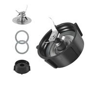 Repuestos for licuadora, compatibles con Oster, compatibles con Osterizer, conjunto de cuchillas Fusion de 4 puntas con junta de goma de 2 piezas, piezas de cuchillas for exprimidor 4961