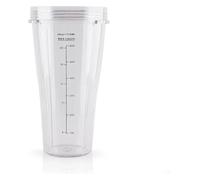 Repuestos For Licuadora Ninja SS101, Juego De Vasos Individuales Delgados De 24 Oz Con Tapas For Llevar, Compatibles Con SS100, SS300 Y SS400, A Prueba De Fugas.(Only 1pcs 24OZ Cup)
