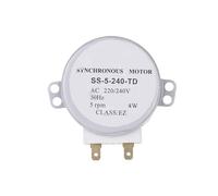 Repuestos For Motor De Bandeja Síncrono De Horno Microondas, Modelo SS-5-240-TD, Piezas For Horno Microondas, CA 220/240 V, 4 W, 5 RPM, 50 Hz