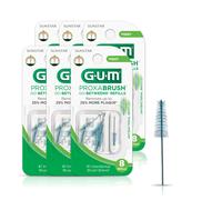 Repuestos GUM Proxabrush Go-Betweens - Apretados - Compatibles con el mango permanente GUM - Cepillos interdentales reutilizables - Palillos dent