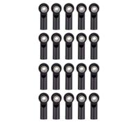Repuestos Juguetes RC Compatible con Axial para SCX10 para Tamiya CC01 YK4102 1/10 RC Piezas De Actualización De Coche Metal CW M3 Enlace Barra Extremo Rótula Extremos 10/20 Piezas