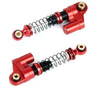 Repuestos Juguetes RC Compatible con Axial para SCX24 1/24 RC Crawler Cars Piezas De Actualización Juego De Amortiguadores De Aluminio CNC De 37 Mm - 2 Piezas
