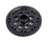 Repuestos Juguetes RC Compatible Con Gorgon 4X2 Mega 550 Brushed Monster 1/10 RC Truck Piezas Upgrade Piñón Loco Metálico M0.8 61T 32P