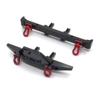 Repuestos Juguetes RC Compatible con HB ZP1001 ZP1002 ZP1003 ZP1004 ZP1005 ZP1008 ZP1010 1/10 RC Coche Piezas Upgrade Parachoques Delantero Y Trasero Metálico