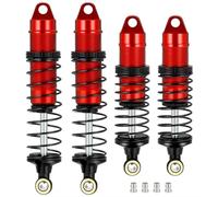 Repuestos Juguetes RC Compatible con Mini-B 2WD 1/16 RC Piezas De Actualización Coche Accesorios Repuesto 4 Unids/Set Amortiguador Aleación Aluminio