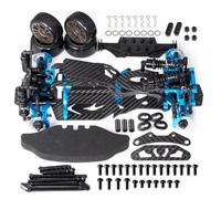 Repuestos Juguetes RC Compatible con Sakura D5 para Mini MR 4WD/2WD RWD 1/10 RC, Actualización De Coche, Piezas De Motor, Marco Montado Medio para Kit De Chasis