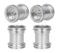 Repuestos Juguetes RC Compatible con Tamiya CW-01 Lunch Box Midnight Pumpkin 1/12 RC Car Upgrade Parts Llantas De Rueda Delantera Y Trasera De Aleación De Aluminio