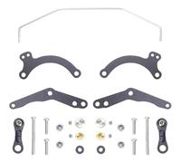 Repuestos Juguetes RC Compatible con Tamiya Mud Blaster para Beetle 1/10 2WD ORV RC Piezas De Actualización De Coche Conjunto De Barra Estabilizadora De Barra Estabilizadora Trasera De Aluminio