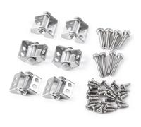 Repuestos Juguetes RC Compatible con Tamiya R620 1/14, Piezas De Mejora De Camión Tractor De Control Remoto, Accesorios De Repuesto, 6 Uds., Bisagras De Caja De Carga De Remolque De Metal