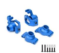 Repuestos Juguetes RC Compatible con Traxxas para Maxx 4S 89076-4 89086-4 1/10 RC Piezas De Actualización Coche CNC Aluminio Brazo Trasero Delantero Portador 8932 8937 8952