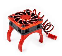 Repuestos Juguetes RC Compatible con Traxxas para Mini para Maxx 1/16 RC Coche Piezas Upgrade Soporte Metálico Montaje Ventilador Disipador Ventilador Refrigeración Alta Velocidad