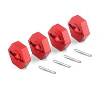 Repuestos Juguetes RC Compatible con Traxxas para Slash 1 16 RC Coche Piezas Upgrade 4PCS Aleación Aluminio Buje Adaptadors 7154 12mm Hexágono Diámetro