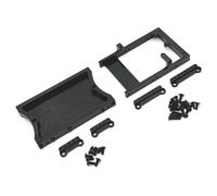 Repuestos Maquetas RC Para Mang Niu D90 D91 D96 Para MN98 99S V1 Viga Trasera Caja Cambios Dirección Soporte Amortiguador Control Remoto Actualización Coche(Black)