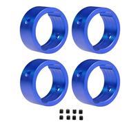 Repuestos Maquetas RC Para Traxxas 4WD Para XRT 8S-78086-4 1/6 4 Uds Refuerzo Copa Transmisión Metal Manga Diferencial Piezas Mejora Coche RC(Blue)