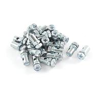 Repuestos Motocicletas 15 Piezas 25 50 100 5mm Diámetro De Rosca Tornillo Cabeza Pernos Cable Motocicleta Ajuste Superior Pezón Sin Soldadura(25pcs)