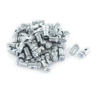 Repuestos Motocicletas 15 Piezas 25 50 100 5mm Diámetro De Rosca Tornillo Cabeza Pernos Cable Motocicleta Ajuste Superior Pezón Sin Soldadura(50pcs)