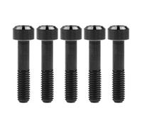Repuestos Motocicletas 5 Uds Perno De Titanio M5x23mm para SRAM XO Cabeza Hueca Columna Tornillo Color(Nero)