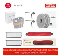 Repuestos originales Roborock Qrevo L para robot aspirador: Mopa/Filtro/Cepillo principal/Cepillo lateral/Bolsa para polvo para QV 35A/QV 35S/QR 798/QR 598 Pack 2