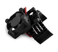 Repuestos Orugas RC Para 3650 3660 3670 540 D361 30mm Ventilador De Refrigeración Motor Disipador Calor Aluminio Eficiente RC Coche Camión Piezas Mejora Accesorios(Black)