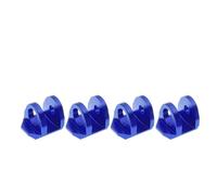 Repuestos Orugas RC Para Arrma Para Granite Para Grom 1/18 Para Typhon Para Grom 1/14 4 Protectores Amortiguador Aleación Aluminio Reforzados Para Coche RC(Blue)