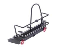 Repuestos Orugas RC Para Axial Para Scx10 90046 III AXI03007 Traxxas Para Trx4 Para Defender 1/10 Parachoques Trasero Delantero De Metal Con Gancho De Remolque RC Crawler(Rear)