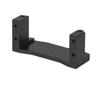 Repuestos Orugas RC Para Tamiya Para TT02 Para TT-02 1/10 1PCS Soporte Base Montaje De Servo Aluminio 54977 Accesorios Piezas Actualización De Coche RC(Black)