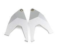 Repuestos Orugas RC Para Traxxas Udr Para Unlimited Para Desierto Para Racer 1/7 Brazos De Suspensión Inferiores Delanteros Y Traseros OP Brazo Varilla Tracción RC Coche(Silver)