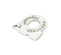 Repuestos Orugas RC Para Trx4 Para Defender 1/10 Base De Montaje Motor Soporte Aleación Aluminio Coche Trepador Control Remoto Piezas Mejora Accesorios Reemplazar(Silver)