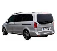 Repuestos para automóviles mabi Mercedes VITO W447 2014+, embellecedores de ventanas cromados de acero inoxidable, distancia entre ejes media L2, 8 piezas