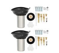 Repuestos para carburadores 1/2 establece el kit de herramientas reparación la reconstrucción del carburador motocicletas for VT600 Shadow600 VLX600 BROS400 NC25E NC26 NC34 NV600(2 Set)