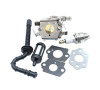 Repuestos para carburadores Carburador Carb for MS250 MS230 MS210 025 023 021 W/Junta Tubo de manguera de combustible Filtro Bujía Motosierra Piezas de repuesto