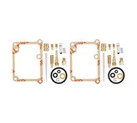 Repuestos para carburadores Kit de reparación reconstrucción del carburador piezas motociclo for YFZ350 ATV YFZ350LE(2 Set)