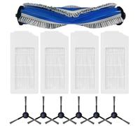 Repuestos para ECOVACS DEEBOT N20, N20 PLUS, N20 PRO PLUS, cepillo principal, cepillos laterales y filtros, kit de accesorios para robot aspirador, nailon y plástico, para hogares con mascotas y